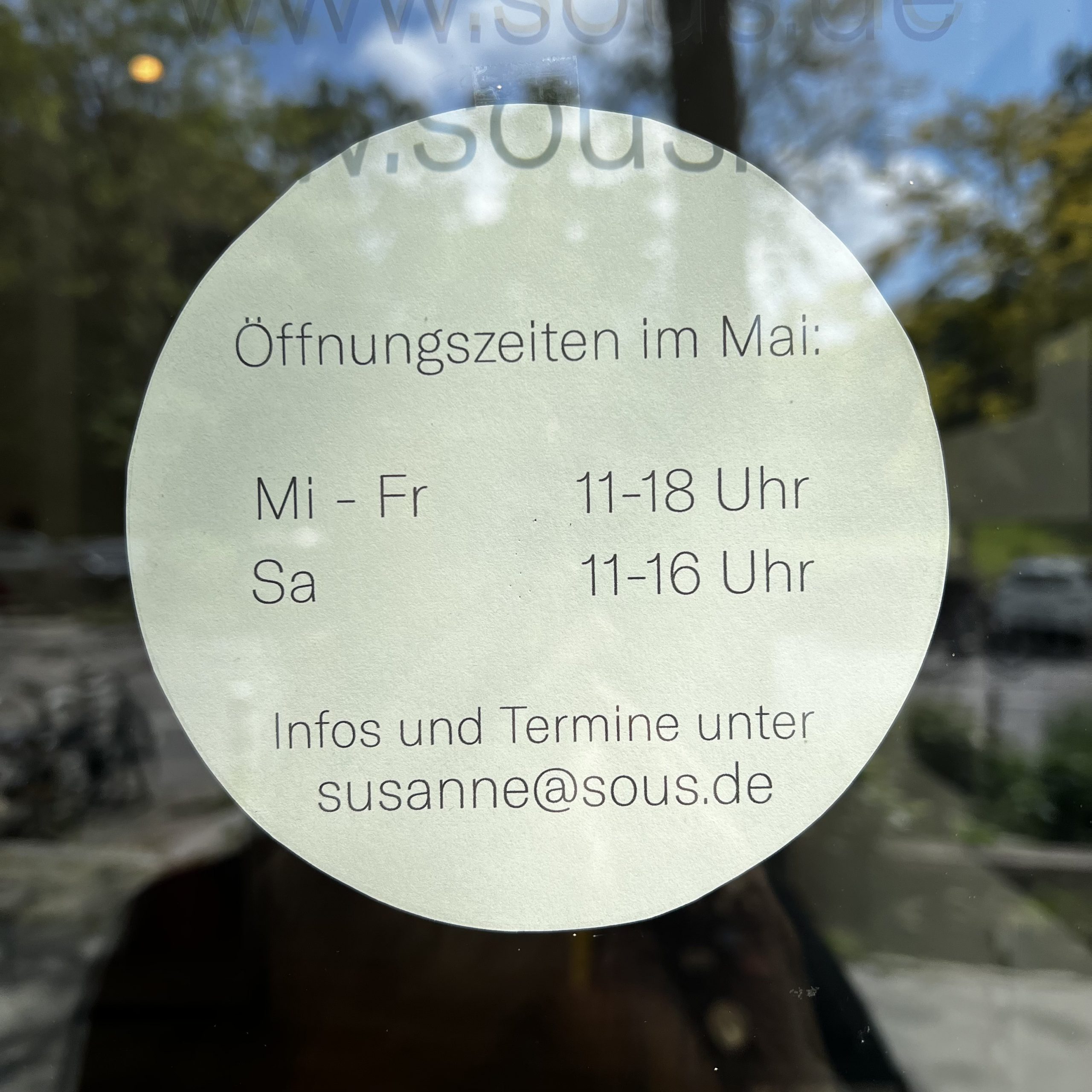 Aktuelle Öffnungszeiten title=